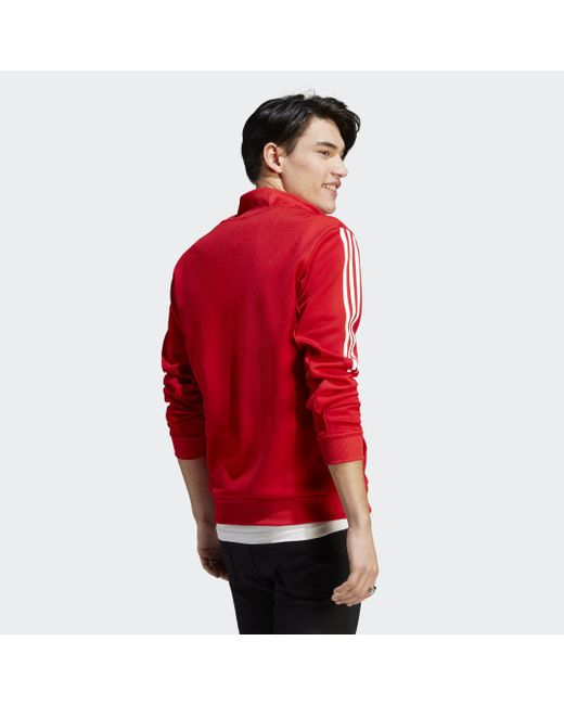 Adidas Red Tiro Suit-Up Track Top for men