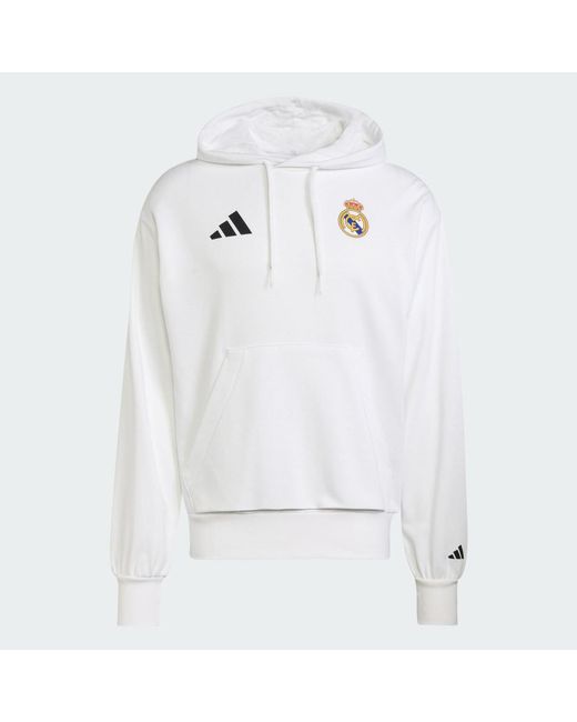 Adidas White Real Madrid Avengers Hoodie for men