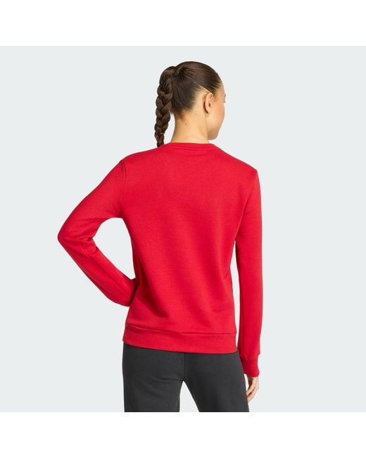 Adidas Red Entrada26 Sweat Top
