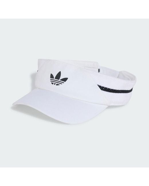 Adidas White Tennis Originals Climacool Visor