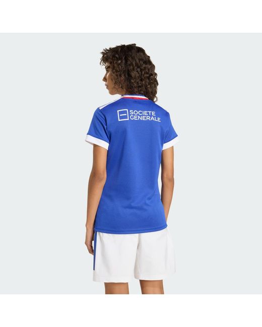 Adidas Blue France Rugby Home Jersey