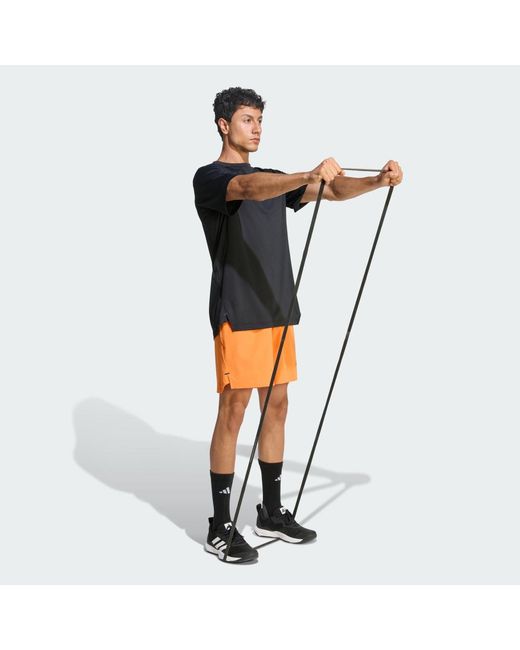 Adidas Multicolor D4T Essentials Shorts for men
