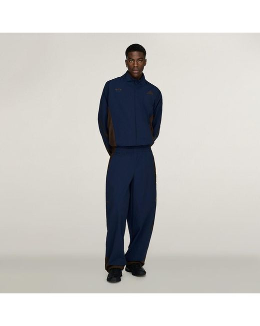 Adidas Blue X Arte Antwerp Z.N.E. Material Mix Full-Zip Tracktop for men