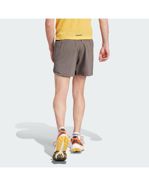 Adidas Originals Multicolor Terrex Agravic Trail Running Shorts for men