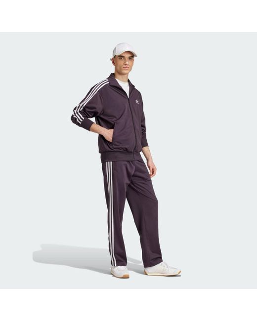 Adidas Purple Adicolor Classics Firebird Track Top for men