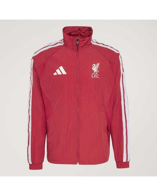 Adidas Red Liverpool Fc Home Anthem Jacket for men