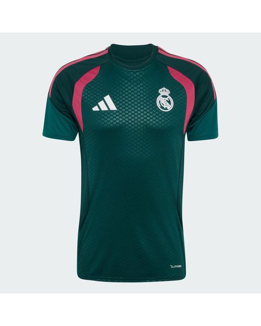 Adidas Green Real Madrid 26/27 Tiro 26 Competition Training Jersey for men