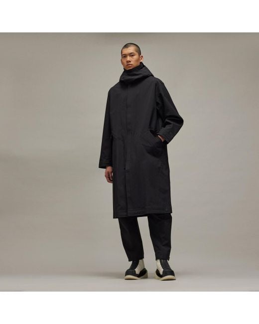 Y-3 Gore-Tex Hardshell Coat da Uomo di adidas in Nero | Lyst