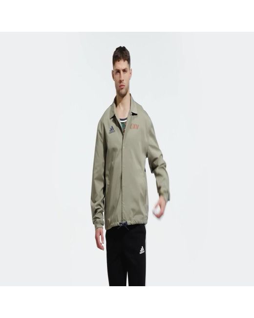 Giacca French Capsule Rugby Lifestyle di Adidas in Green da Uomo