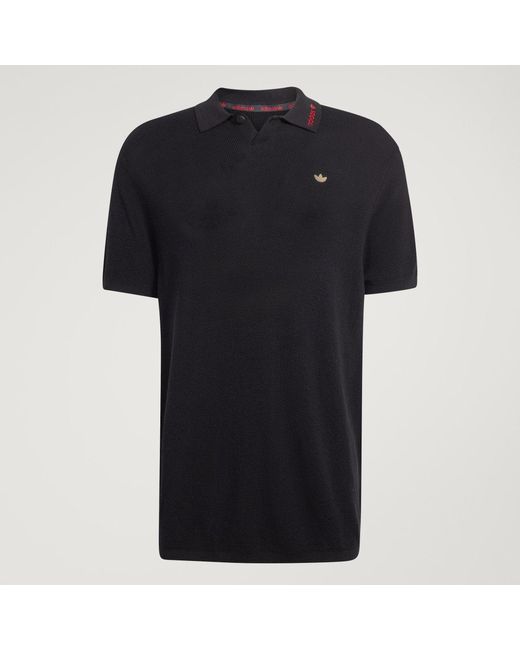 Adidas Black Premium Polo for men