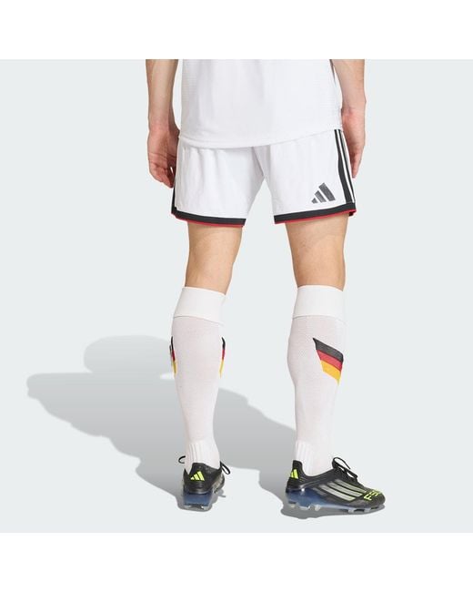 Adidas White Germany 26 Home Authentic Shorts for men