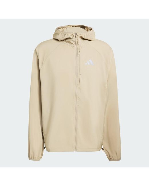 Adidas Natural Adi365 Running Essentials Jacket for men