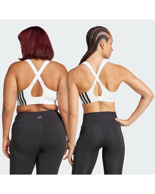 Adidas Gray Tlrd Impact Training High Support Bra
