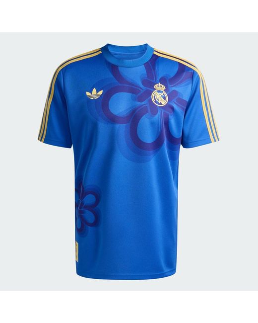 Adidas Blue Real Madrid Cultural Story Jersey for men
