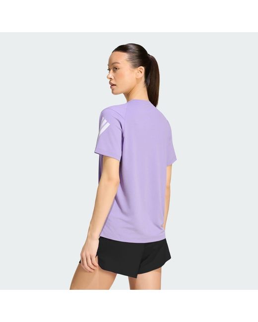 Adidas Purple Adi365 Climacool T-Shirt