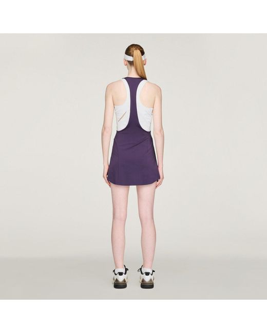 Adidas Purple Y-3 Tennis Pro Bib