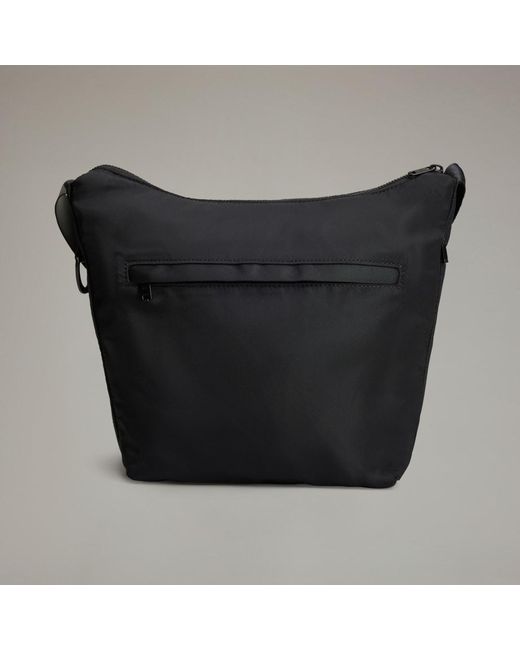 Adidas Black Y-3 Nylon Crossbody Bag