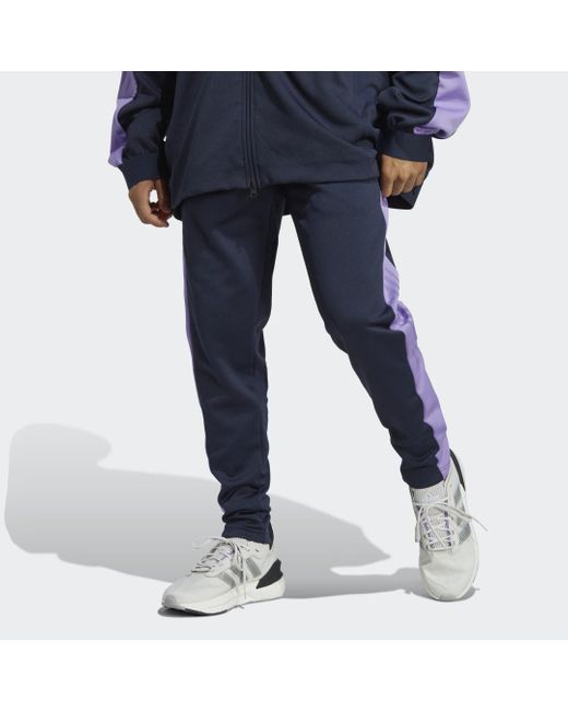 Adidas Blue Tiro Suit-Up Advanced Track Pants for men