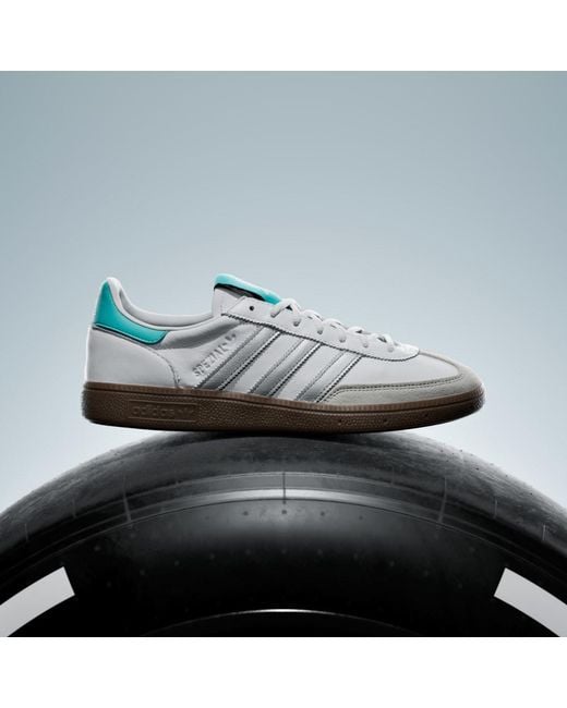 Adidas Blue Handball Spezial Mercedes Shoes