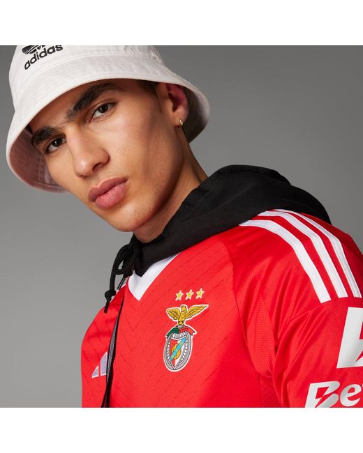 Adidas Red Benfica 24/25 Home Jersey for men