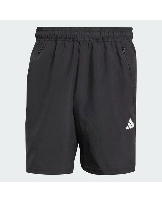 Adidas Black Essentials Woven Training Short for men