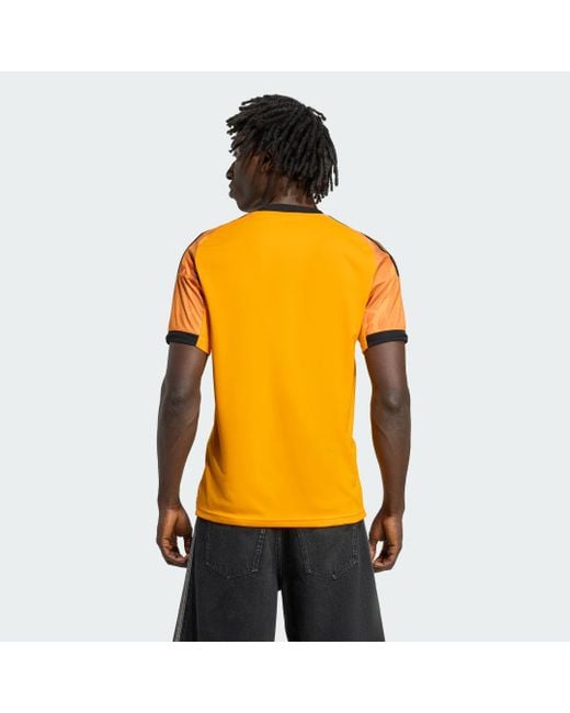 Adidas Orange As Roma 25/26 Away Authentic Jersey for men