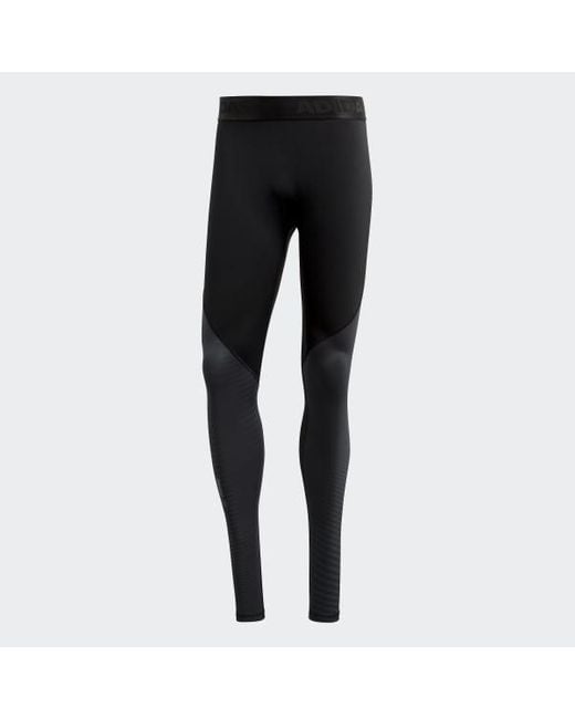 adidas Synthetic Alphaskin Sport Climawarm Tights in Black adidas Synthetic Alphaskin Sport Climawarm Tights in Black
