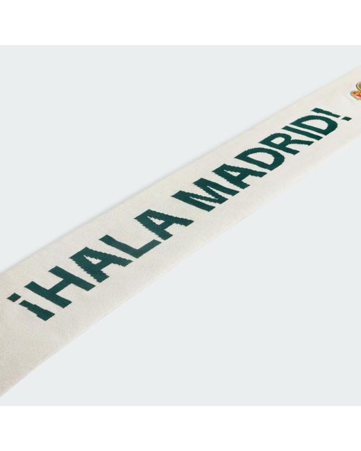 Adidas Green Real Madrid Home Scarf