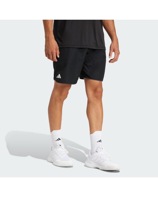 Adidas Black Club Tennis Climacool Shorts for men