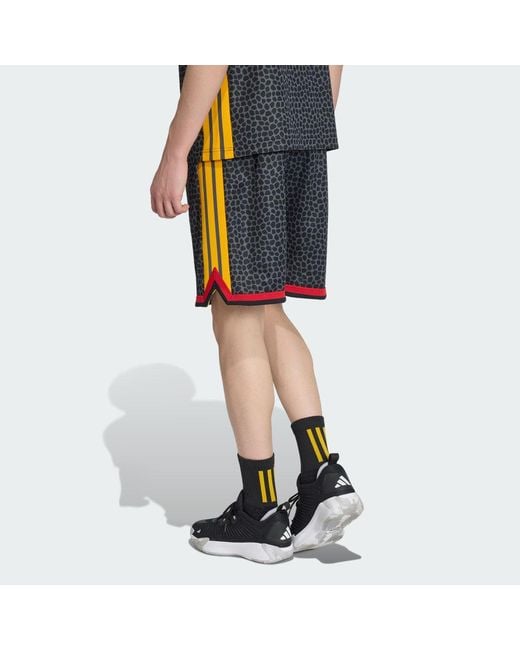 Adidas Blue Dbb Basketball Away Shorts for men