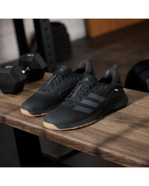 Adidas Black Dropset 3 Training Shoes