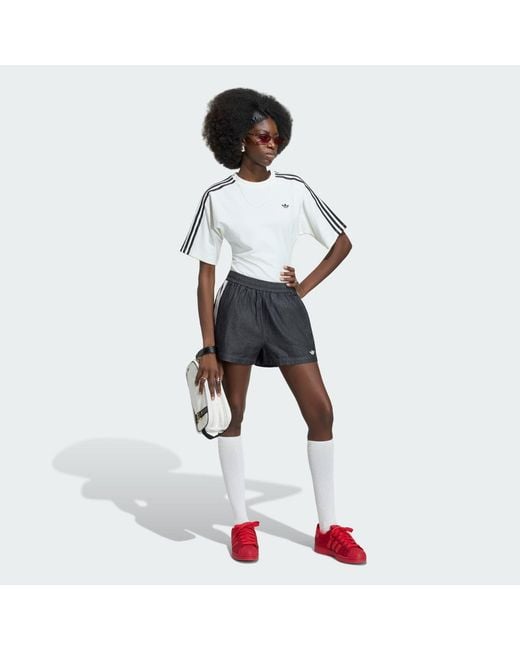 Adidas Black Originals Summer Glow Denim Jorts