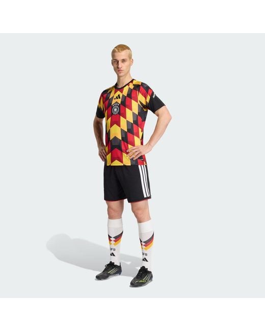 Adidas Red Germany National Team 2026 Pre-Match Top for men
