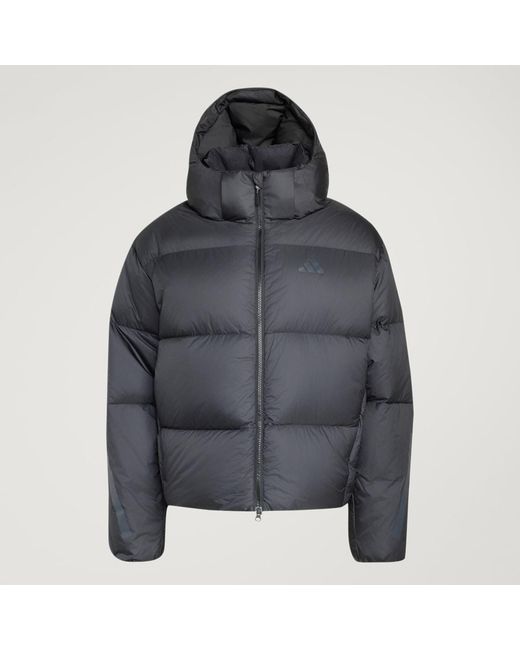 Adidas Gray Z.N.E. Puffer Down Jacket for men