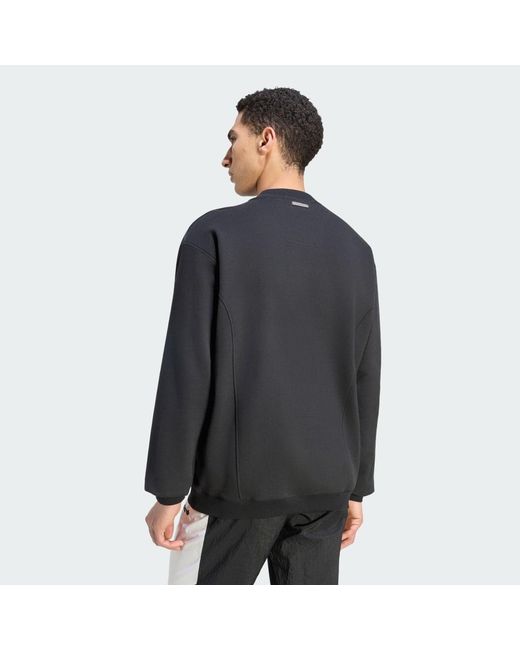 Adidas Black Juventus Turin Eqt Sweatshirt for men