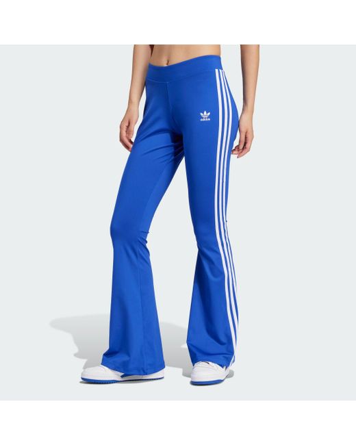Adidas Blue Flared Leggings