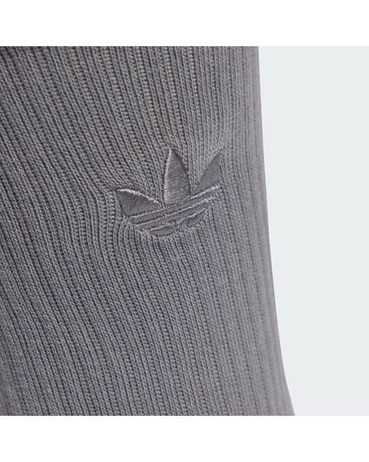 Adidas Blue Everyday Icons Crew Socks 2 Pairs
