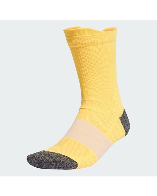 Adidas Yellow Running Ub23 Heat.rdy Socks