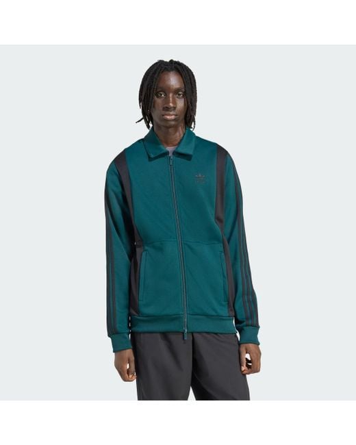 Chaqueta Adicolor Panel Adidas Originals de hombre de color Green