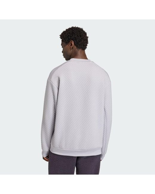Adidas Purple Team D Xploric Crew Neck Sweatshirt for men