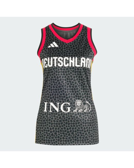 Adidas Multicolor Dbb Basketball Away Jersey