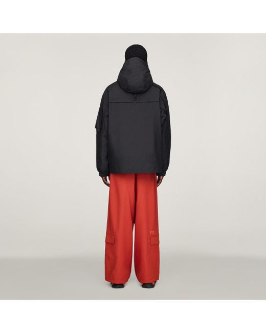 Giacca Imbottita Con Cappuccio Y-3 Gore-Tex di Adidas in Blue da Uomo