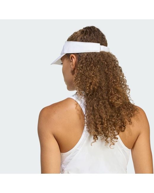 Adidas White Climacool Visor