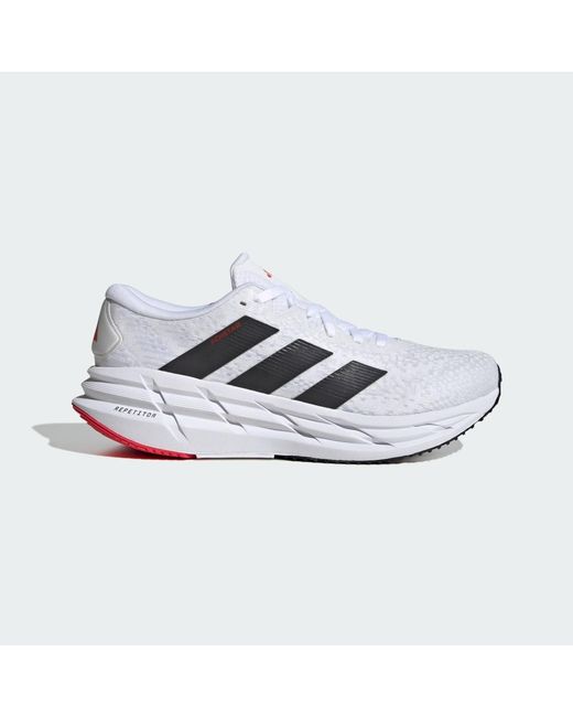 Adidas White Adistar 4 Running Shoes for men