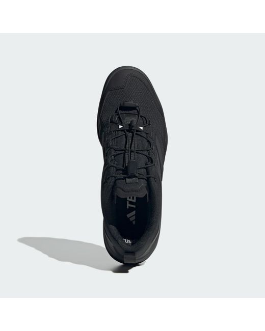 Adidas Black Terrex Skychaser Gore-Tex Hiking Shoes for men