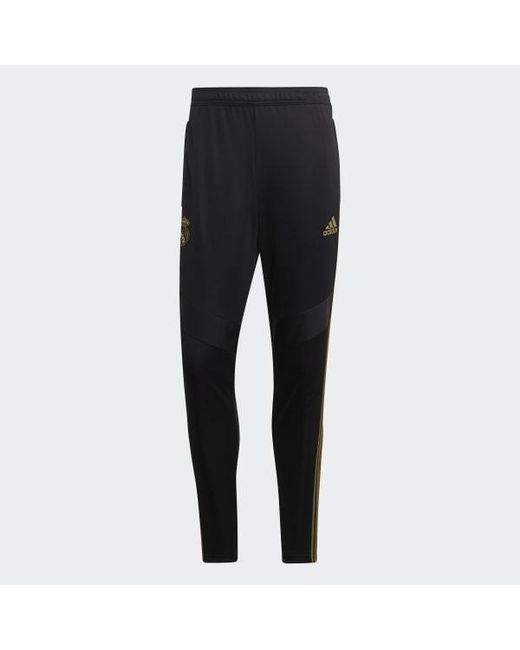 Men's Black Real Madrid Training Pants Men's Black Real Madrid Training Pants