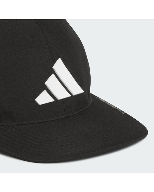 Adidas Black Climaproof 6 Panel Cap for men