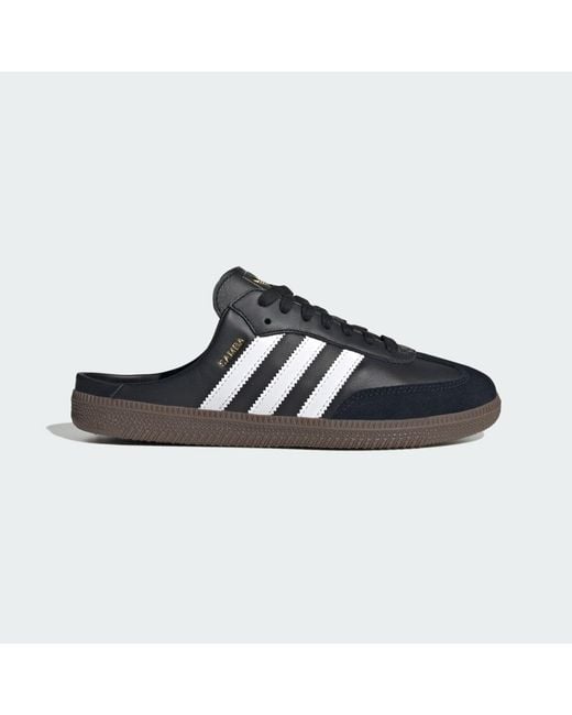 Adidas Black Samba Og Mule Shoes