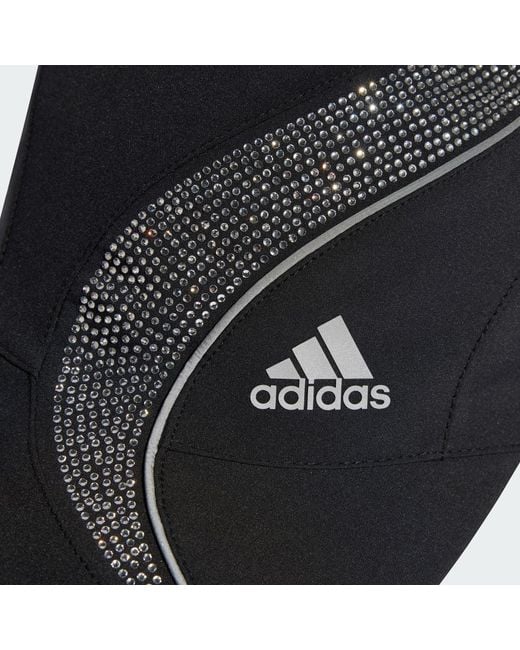 Adidas Black Kappe Strasssteine