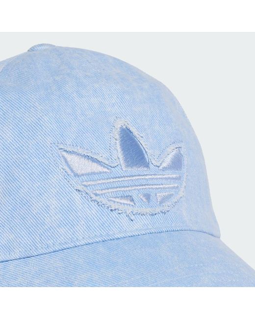 Adidas Blue Washed Denim Cap